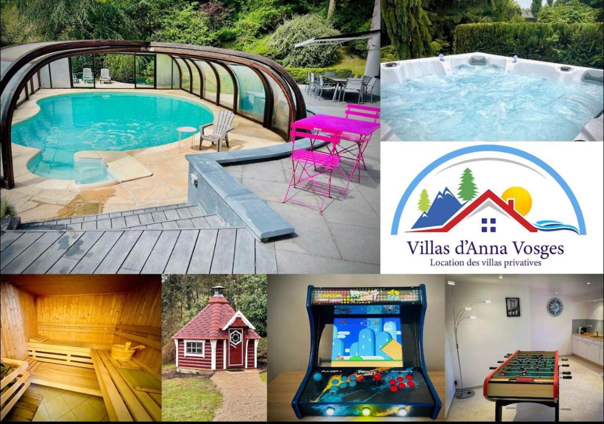 Villa 250M2 Avec Piscine Chauffee & Spa & Kota-Grill & Sauna Saint-Die-des-Vosges Exteriér fotografie